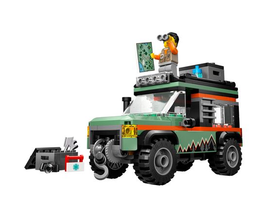 Конструктор LEGO City Внедорожный горный грузовик 4x4 (60447), изображение 2 Конструктор LEGO City Внедорожный горный грузовик 4x4 (60447), изображение 2