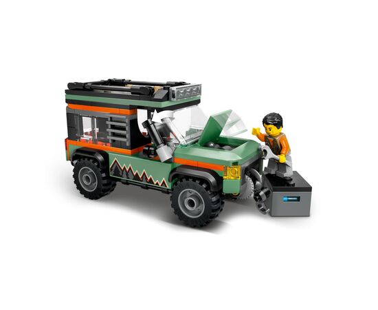 Конструктор LEGO City Внедорожный горный грузовик 4x4 (60447), изображение 4 Конструктор LEGO City Внедорожный горный грузовик 4x4 (60447), изображение 4