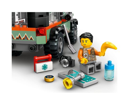 Конструктор LEGO City Внедорожный горный грузовик 4x4 (60447), изображение 5 Конструктор LEGO City Внедорожный горный грузовик 4x4 (60447), изображение 5