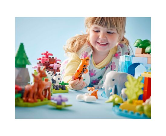 Конструктор LEGO DUPLO Town Сімейства диких тварин 3-в-1 (10446), зображення 10 Конструктор LEGO DUPLO Town Сімейства диких тварин 3-в-1 (10446), зображення 10