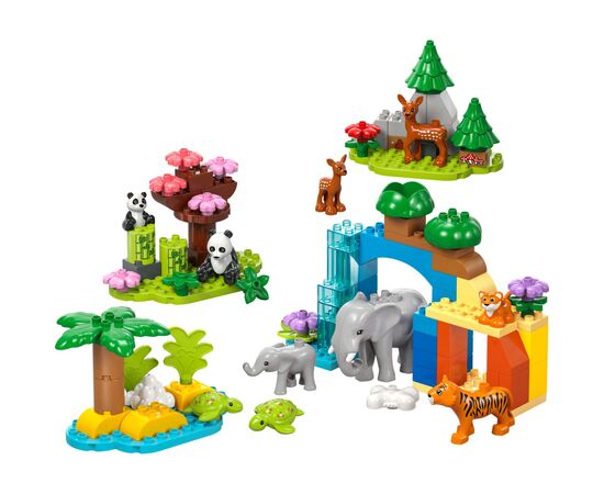Конструктор LEGO DUPLO Town Сімейства диких тварин 3-в-1 (10446), зображення 2 Конструктор LEGO DUPLO Town Сімейства диких тварин 3-в-1 (10446), зображення 2