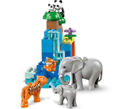 Конструктор LEGO DUPLO Town Сімейства диких тварин 3-в-1 (10446), зображення 3 Конструктор LEGO DUPLO Town Сімейства диких тварин 3-в-1 (10446), зображення 3
