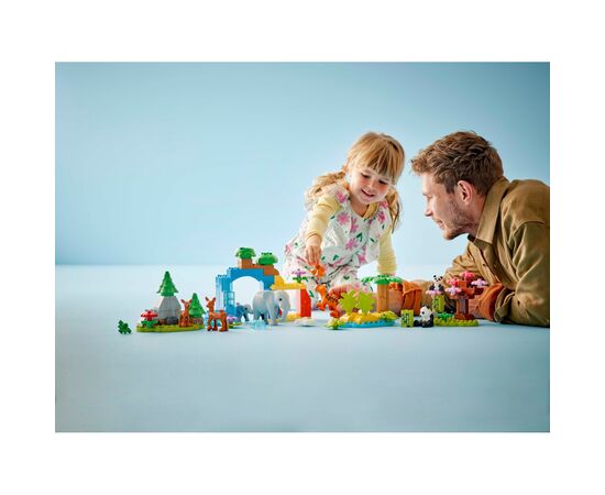 Конструктор LEGO DUPLO Town Сімейства диких тварин 3-в-1 (10446), зображення 9 Конструктор LEGO DUPLO Town Сімейства диких тварин 3-в-1 (10446), зображення 9