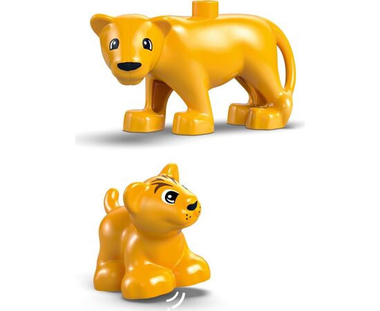 Конструктор LEGO DUPLO Town Семейства диких животных: Пингвины и Львы (10442), изображение 5 Конструктор LEGO DUPLO Town Семейства диких животных: Пингвины и Львы (10442), изображение 5