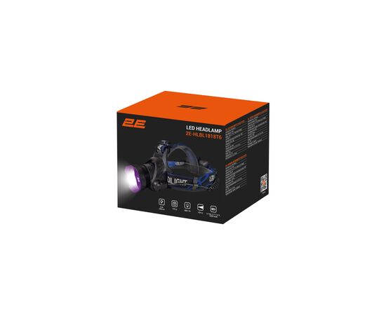 Фонарь 2E Micro-USB 1800мАг 230лм 3 функції освітлення (2E-HLBL1818T6), изображение 6 Фонарь 2E Micro-USB 1800мАг 230лм 3 функції освітлення (2E-HLBL1818T6), изображение 6