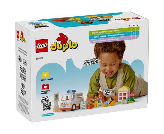 Конструктор LEGO DUPLO Town Скорая помощь и водитель (10447), изображение 5