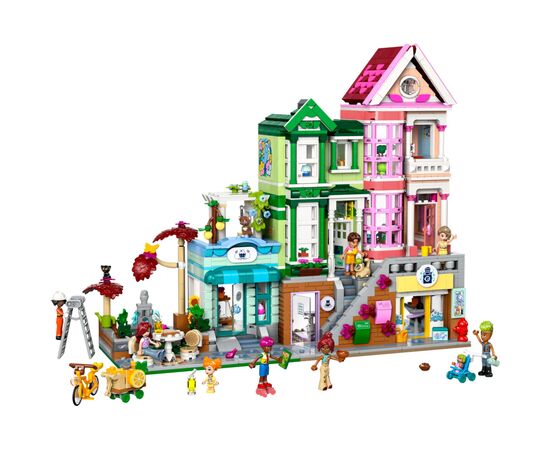 Конструктор LEGO Friends Хартлейк-Сити. Квартиры и магазины (42670), изображение 2 Конструктор LEGO Friends Хартлейк-Сити. Квартиры и магазины (42670), изображение 2