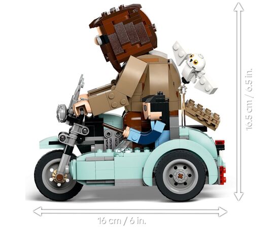 Конструктор LEGO Harry Potter Поездка Хагрида и Гарри на мотоцикле (76443), изображение 6 Конструктор LEGO Harry Potter Поездка Хагрида и Гарри на мотоцикле (76443), изображение 6