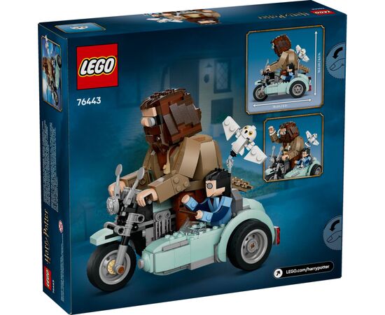Конструктор LEGO Harry Potter Поездка Хагрида и Гарри на мотоцикле (76443), изображение 7 Конструктор LEGO Harry Potter Поездка Хагрида и Гарри на мотоцикле (76443), изображение 7
