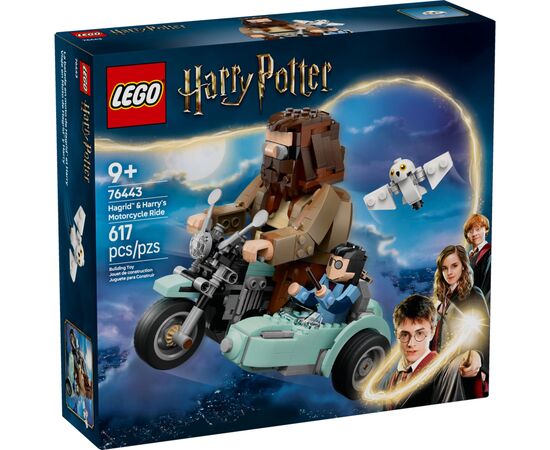 Конструктор LEGO Harry Potter Поездка Хагрида и Гарри на мотоцикле (76443)
