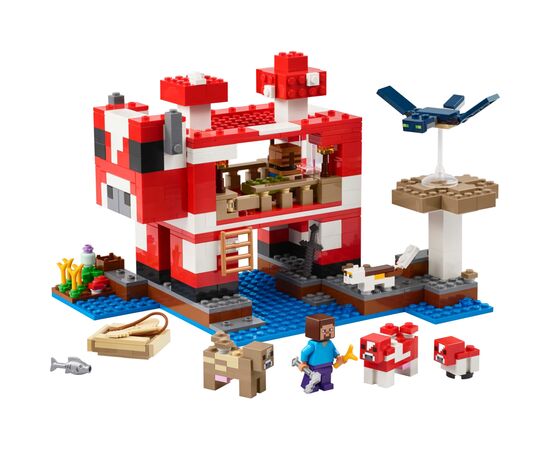 Конструктор LEGO Minecraft Грибной дом (21270), изображение 2 Конструктор LEGO Minecraft Грибной дом (21270), изображение 2