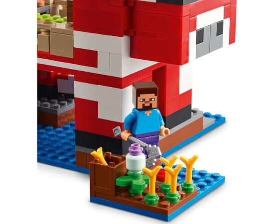 Конструктор LEGO Minecraft Грибной дом (21270), изображение 5 Конструктор LEGO Minecraft Грибной дом (21270), изображение 5