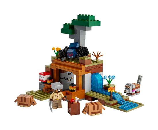 Конструктор LEGO Minecraft Шахтна експедиція Броненосець (21269), зображення 2 Конструктор LEGO Minecraft Шахтна експедиція Броненосець (21269), зображення 2