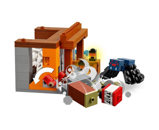 Конструктор LEGO Minecraft Шахтна експедиція Броненосець (21269), зображення 4 Конструктор LEGO Minecraft Шахтна експедиція Броненосець (21269), зображення 4