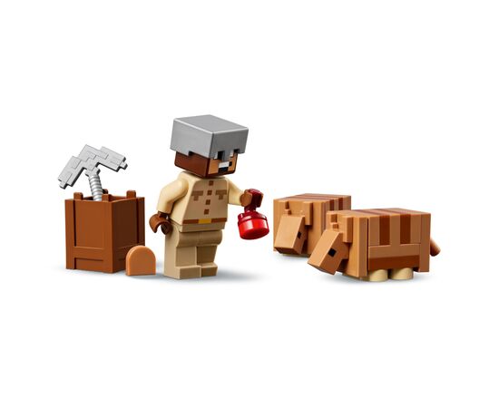 Конструктор LEGO Minecraft Шахтна експедиція Броненосець (21269), зображення 6 Конструктор LEGO Minecraft Шахтна експедиція Броненосець (21269), зображення 6