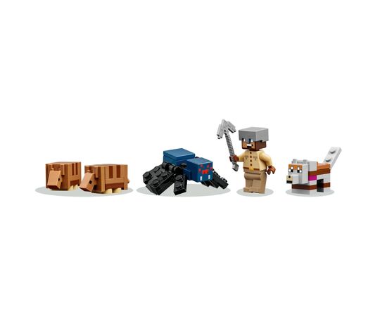 Конструктор LEGO Minecraft Шахтна експедиція Броненосець (21269), зображення 7 Конструктор LEGO Minecraft Шахтна експедиція Броненосець (21269), зображення 7