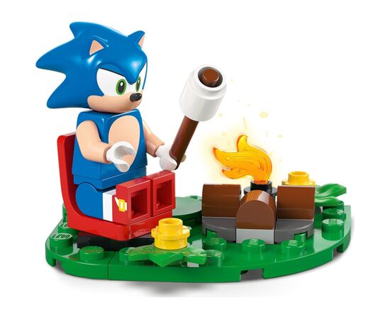 Конструктор LEGO Sonic Столкновение Соника у костра (77001), изображение 4 Конструктор LEGO Sonic Столкновение Соника у костра (77001), изображение 4