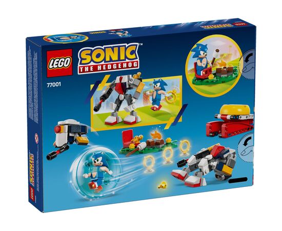 Конструктор LEGO Sonic Столкновение Соника у костра (77001), изображение 7 Конструктор LEGO Sonic Столкновение Соника у костра (77001), изображение 7