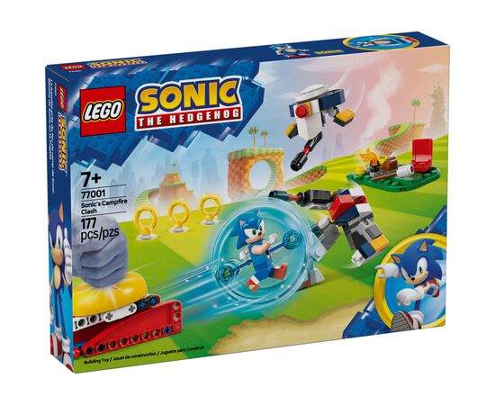 Конструктор LEGO Sonic Столкновение Соника у костра (77001)