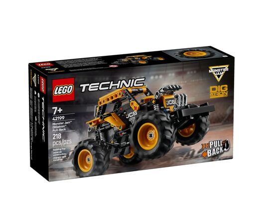 Конструктор LEGO echnic Monster Jam DIGatron с инерционным двигателем (42199)