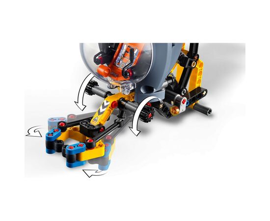 Конструктор LEGO Technic Глубоководная исследовательская подводная лодка (42201), изображение 7 Конструктор LEGO Technic Глубоководная исследовательская подводная лодка (42201), изображение 7