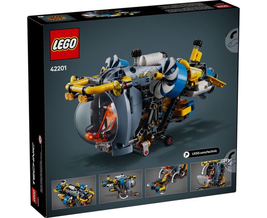Конструктор LEGO Technic Глубоководная исследовательская подводная лодка (42201), изображение 9 Конструктор LEGO Technic Глубоководная исследовательская подводная лодка (42201), изображение 9