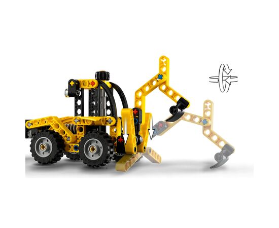 Конструктор LEGO Technic Екскаватор-навантажувач (42197), зображення 6 Конструктор LEGO Technic Екскаватор-навантажувач (42197), зображення 6