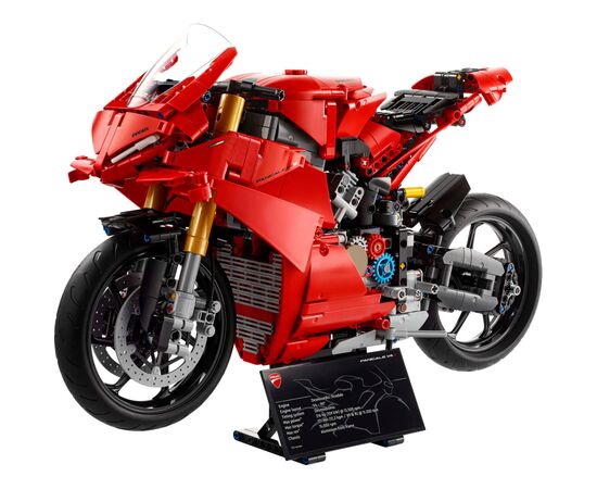 Конструктор LEGO Technic Мотоцикл Ducati Panigale V4 S (42202), изображение 2 Конструктор LEGO Technic Мотоцикл Ducati Panigale V4 S (42202), изображение 2