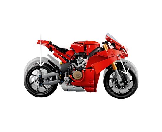 Конструктор LEGO Technic Мотоцикл Ducati Panigale V4 S (42202), изображение 4 Конструктор LEGO Technic Мотоцикл Ducati Panigale V4 S (42202), изображение 4