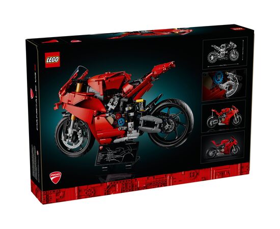 Конструктор LEGO Technic Мотоцикл Ducati Panigale V4 S (42202), изображение 8 Конструктор LEGO Technic Мотоцикл Ducati Panigale V4 S (42202), изображение 8