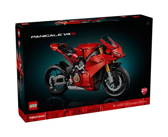 Конструктор LEGO Technic Мотоцикл Ducati Panigale V4 S (42202)