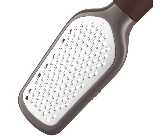 Терка Ardesto Gemini, 21.5см, нержавіюча сталь, пластик, сіро-коричневий (AR2156PG), изображение 7 Терка Ardesto Gemini, 21.5см, нержавіюча сталь, пластик, сіро-коричневий (AR2156PG), изображение 7