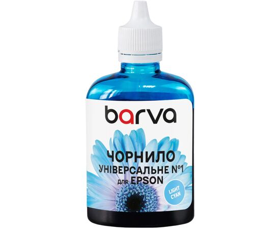 Чернила Barva Epson universal 1, water-soluble, 90г light blue (EU1-747)