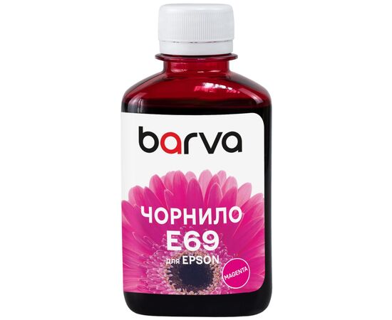 Чорнило Barva Epson T69, 180 мл, Pigm, Magenta (E69-942)