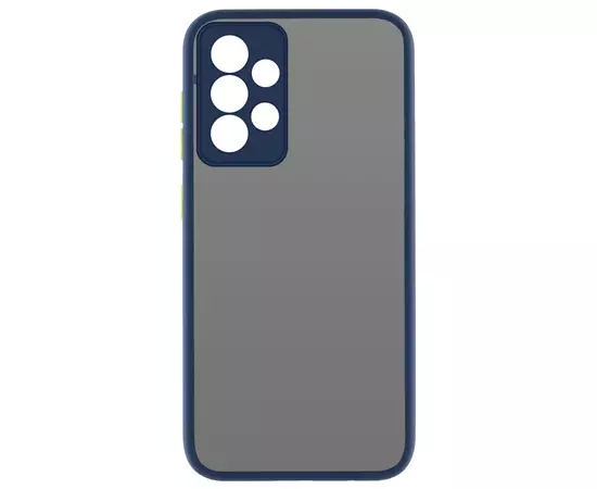 Чехол для моб. телефона MakeFuture Samsung A53 Frame (Matte PC+TPU) Blue (MCMF-SA53BL)