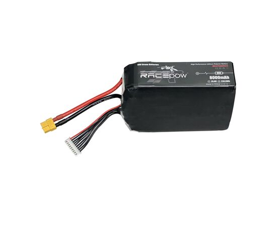 Аккумулятор для дрона RacePow 8000mAh 8S 80C (8000mAh-8S-80C), изображение 4 Аккумулятор для дрона RacePow 8000mAh 8S 80C (8000mAh-8S-80C), изображение 4