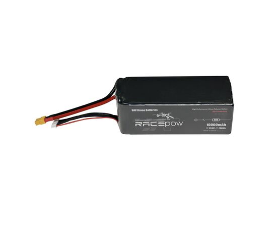 Аккумулятор для дрона RacePow 10000mAh 8S 60C (10000mAh-8S-60C), изображение 2 Аккумулятор для дрона RacePow 10000mAh 8S 60C (10000mAh-8S-60C), изображение 2