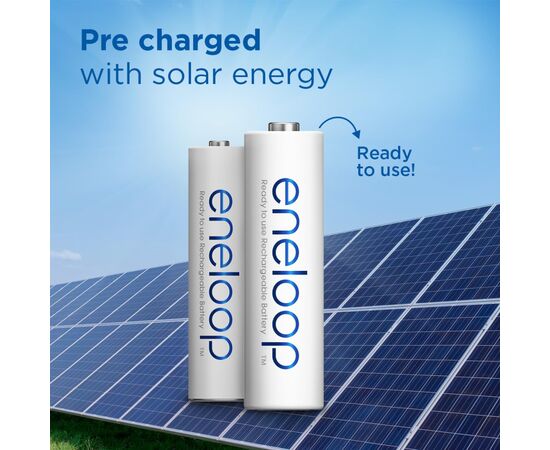 Акумулятор Panasonic AA Eneloop 2000mAh NI-MH * 4 + Сase (BK-3MCDEC4CP), зображення 8 Акумулятор Panasonic AA Eneloop 2000mAh NI-MH * 4 + Сase (BK-3MCDEC4CP), зображення 8