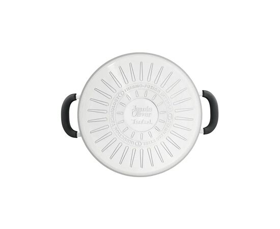 Кастрюля Tefal Jamie Oliver Home Cook, 8.4л, з кришкою, нержавіюча сталь, силікон (E3186375), изображение 4 Кастрюля Tefal Jamie Oliver Home Cook, 8.4л, з кришкою, нержавіюча сталь, силікон (E3186375), изображение 4