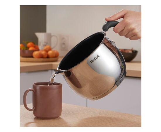 Кастрюля Tefal Opti Space,2.5л, (мультикаструля) нержавіюча сталь, бакеліт (G7371795), изображение 4 Кастрюля Tefal Opti Space,2.5л, (мультикаструля) нержавіюча сталь, бакеліт (G7371795), изображение 4
