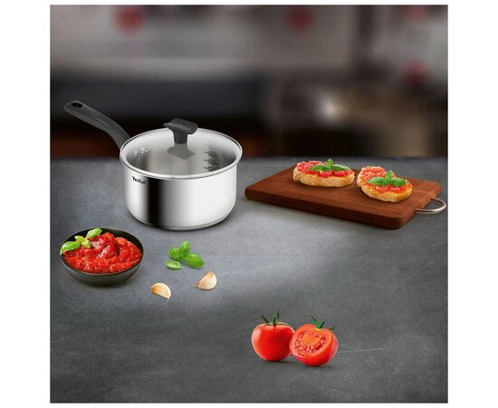 Набор посуды Tefal Delicious, 6предметів, нержавіюча сталь, бакеліт, скло (B925S655), изображение 7 Набор посуды Tefal Delicious, 6предметів, нержавіюча сталь, бакеліт, скло (B925S655), изображение 7