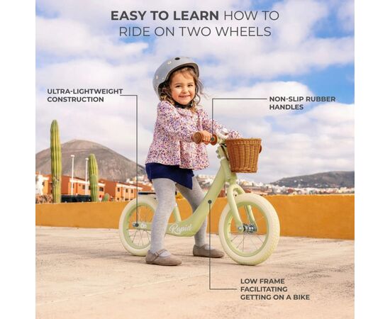 Беговел Kinderkraft Rapid 2 Savannah Green (KRRAPI02GRE0000) (5902533924882), изображение 11