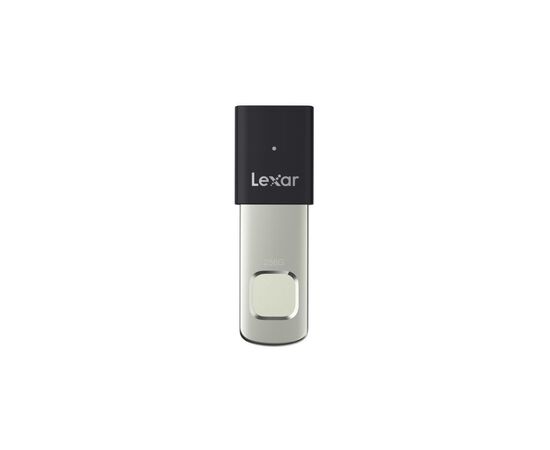 USB флеш накопичувач Lexar 64GB JumpDrive Fingerprint F35 Pro USB 3.2 (LJDF35P064G-RNBNG)