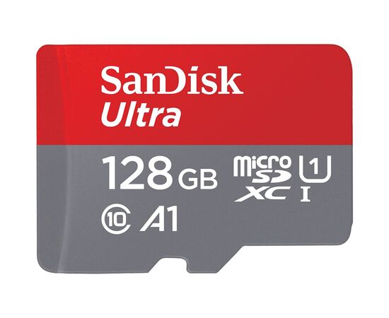 Карта пам'яті SanDisk 128GB microSD class 10 UHS-I A1 Ultra (SDSQUAB-128G-GN6MN)