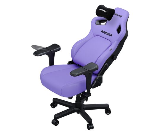 Кресло игровое Anda Seat Kaiser 4 Size XL Violet (AD12YDDC-XLL-20-V-PV/C), изображение 6 Кресло игровое Anda Seat Kaiser 4 Size XL Violet (AD12YDDC-XLL-20-V-PV/C), изображение 6