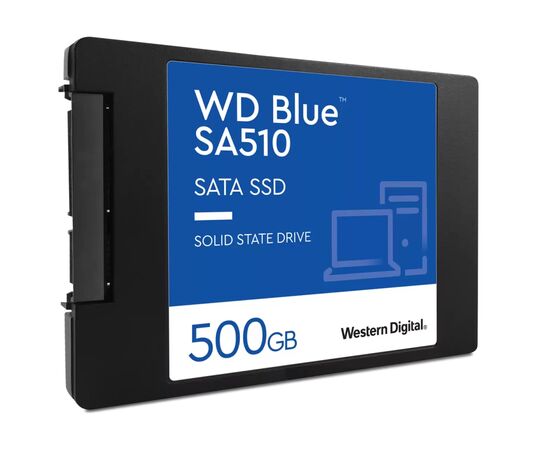 Накопитель SSD 2.5" 500GB WD (WDS500G3B0A), изображение 3 Накопитель SSD 2.5" 500GB WD (WDS500G3B0A), изображение 3