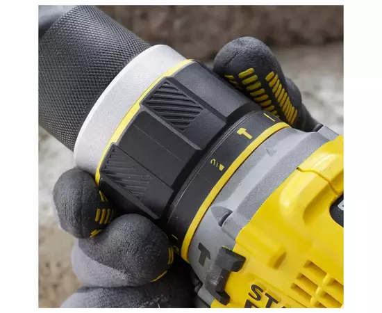 Шуруповерт Stanley FatMax, Li-lon 18 В, 80 Нм (без АКБ та ЗУ) (SFMCD721B), изображение 6 Шуруповерт Stanley FatMax, Li-lon 18 В, 80 Нм (без АКБ та ЗУ) (SFMCD721B), изображение 6