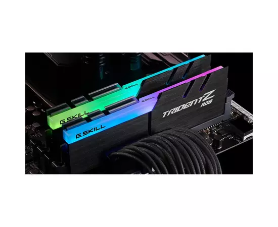 Модуль памяти для компьютера DDR4 32GB (2x16GB) 4000 MHz Trident Z RGB G.Skill (F4-4000C18D-32GTZR), изображение 5 Модуль памяти для компьютера DDR4 32GB (2x16GB) 4000 MHz Trident Z RGB G.Skill (F4-4000C18D-32GTZR), изображение 5