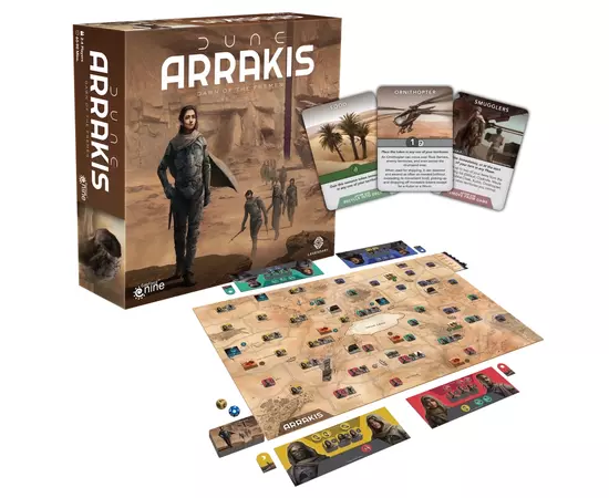Настольная игра Gale Force 9 Dune - Arrakis: Dawn of the Fremen (Дюна - Арракис: Расцвет Фременей, Английский) (9781638840862), изображение 2 Настольная игра Gale Force 9 Dune - Arrakis: Dawn of the Fremen (Дюна - Арракис: Расцвет Фременей, Английский) (9781638840862), изображение 2