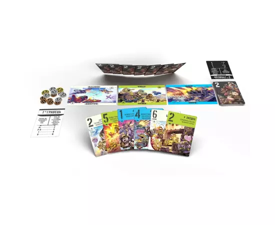 Настольная игра Games7Days Звери на Войне: По всем фронтам (ПВФ0201), изображение 6 Настольная игра Games7Days Звери на Войне: По всем фронтам (ПВФ0201), изображение 6